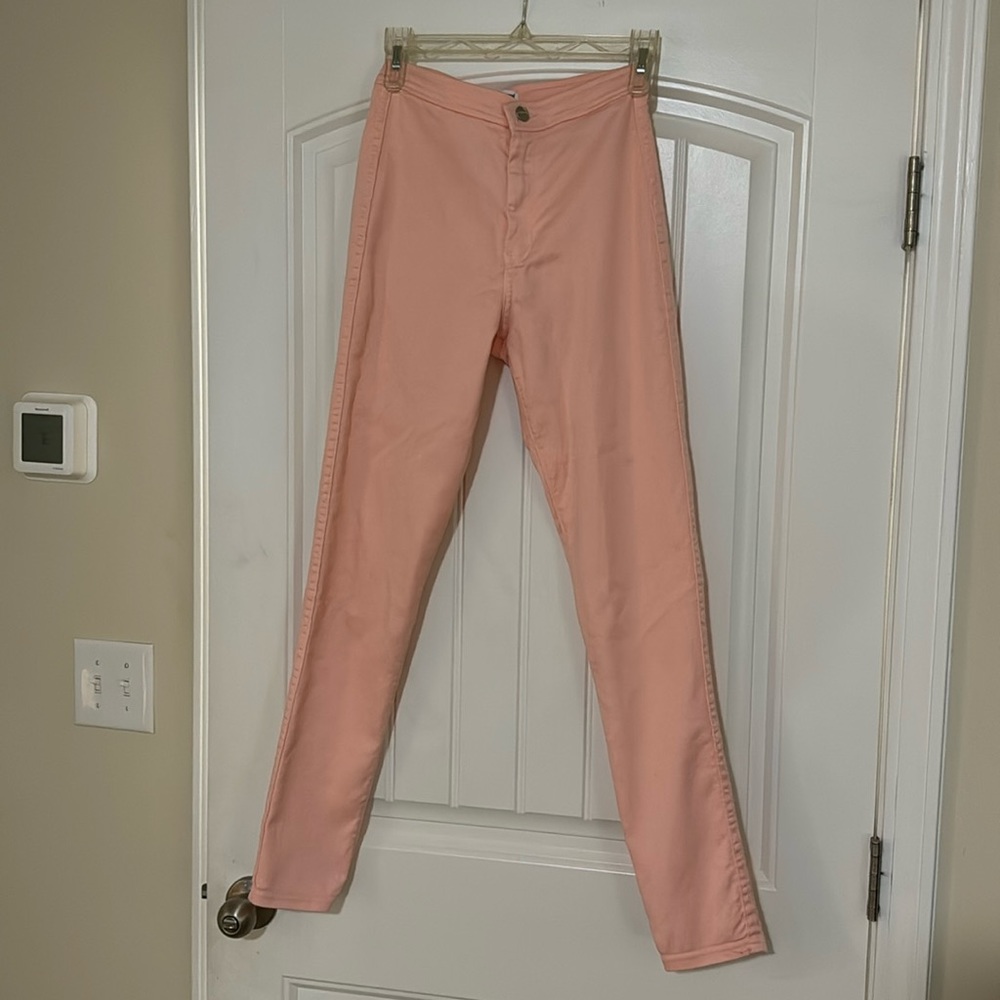 American Apparel Pink Easy Jeans